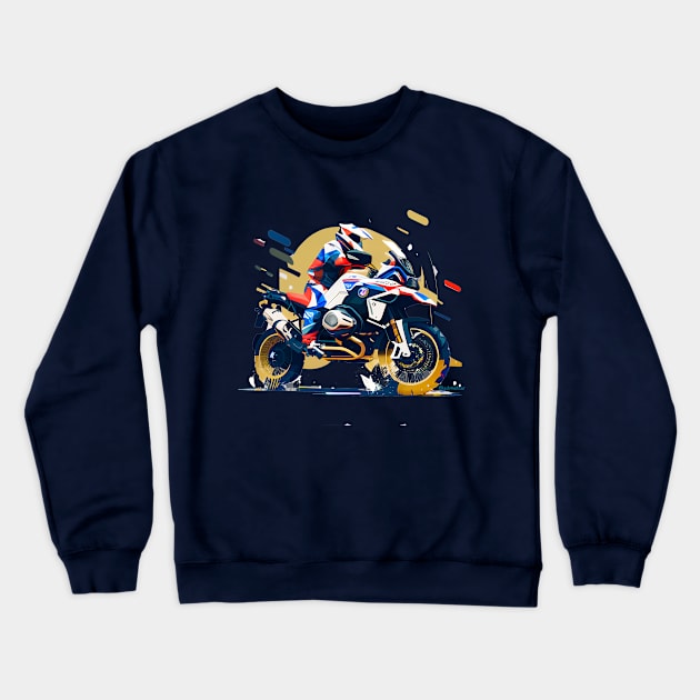 GS Rallye Crewneck Sweatshirt by advmotoart